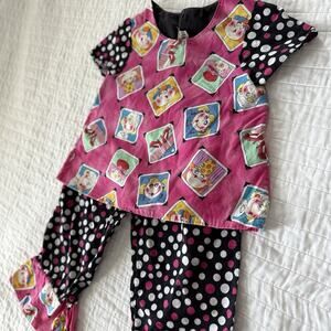 Doodle-Do’s VINTAGE Two-Piece Set Girls Size 12m Polka Dot MADE IN USA